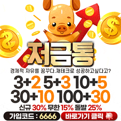 검증사이트 저금통