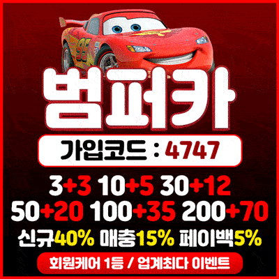 먹튀폴리스-범퍼카