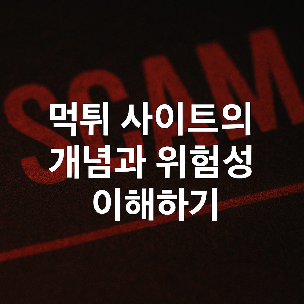 먹튀 사이트의 최신 수법과 대표적 사기 패턴 5가지 완벽 정리